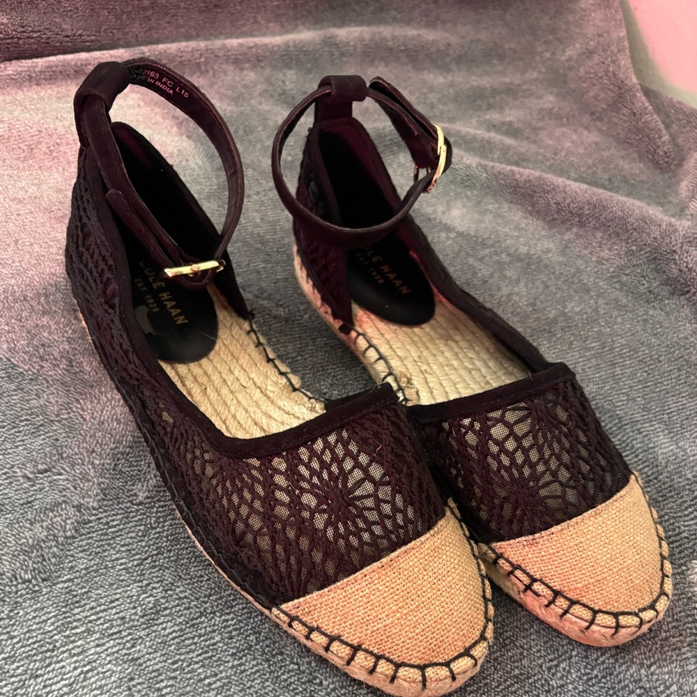 Cole Haan Black  Espadrilles